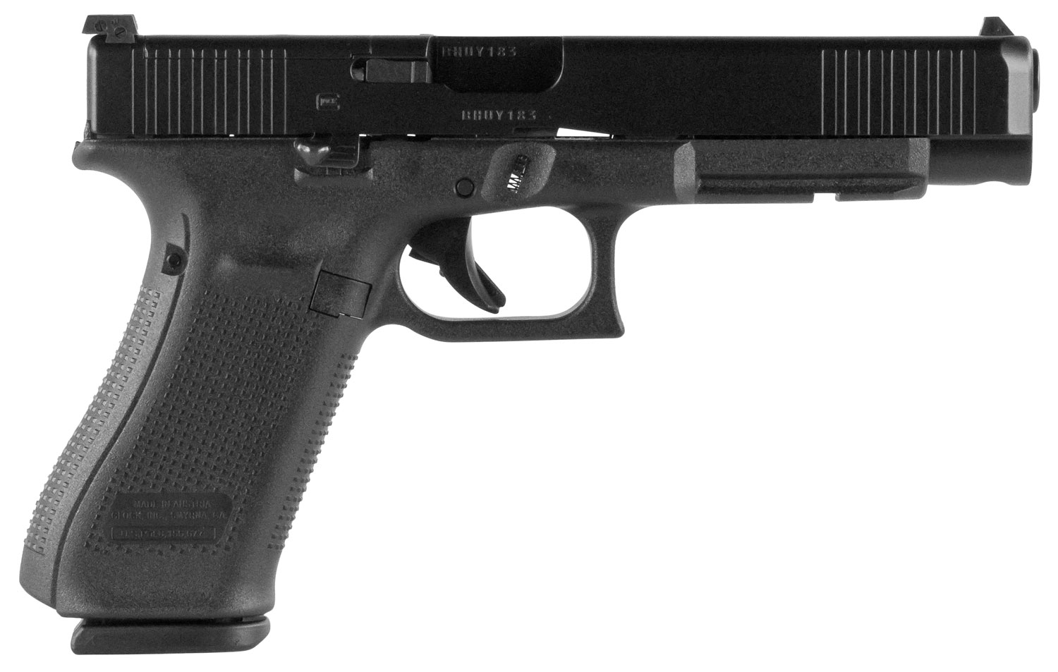 Glock Pa S Mos G Gen Mos Mm Luger Black Gmb Barrel