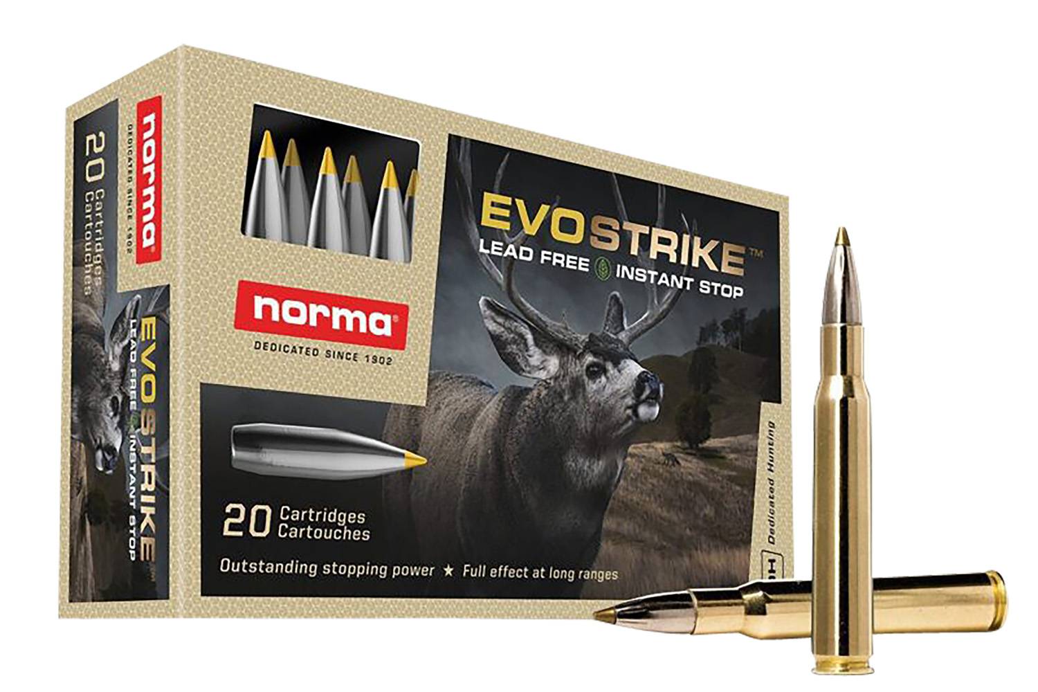 Norma Ammunition 20177342 Dedicated Hunting Evostrike 30-06 Springfield ...