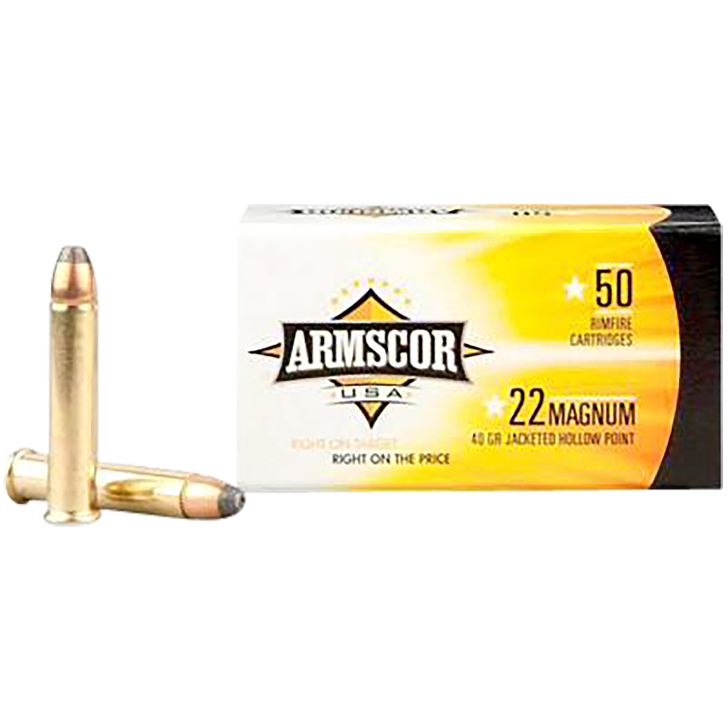 Armscor FAC22M1N USA Competition 22 WMR 40 Gr Jacketed Hollow Point ...