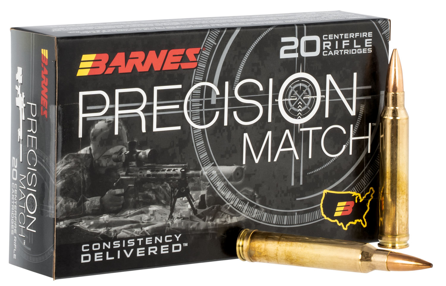 Barnes Bullets Precision Match 300 Win Mag 220 Gr Open Tip Match Boat ...