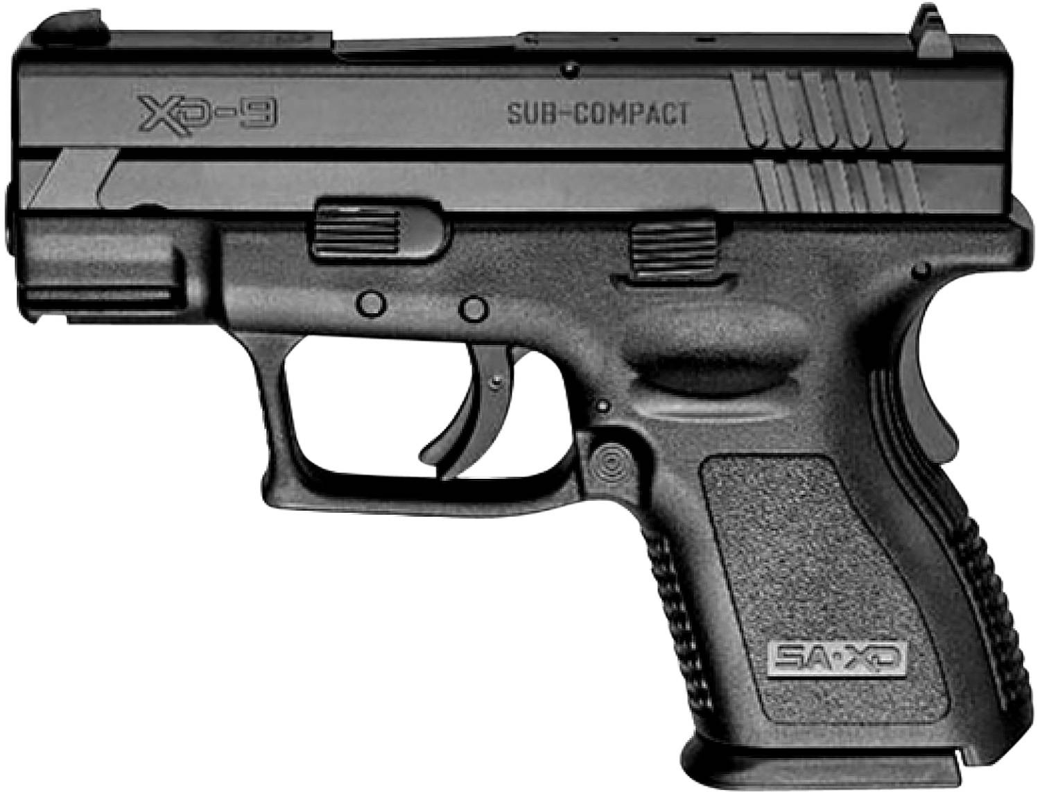 Springfield Armory XD9801 XD *CA Compliant Sub-Compact 9mm Luger 10+1 ...